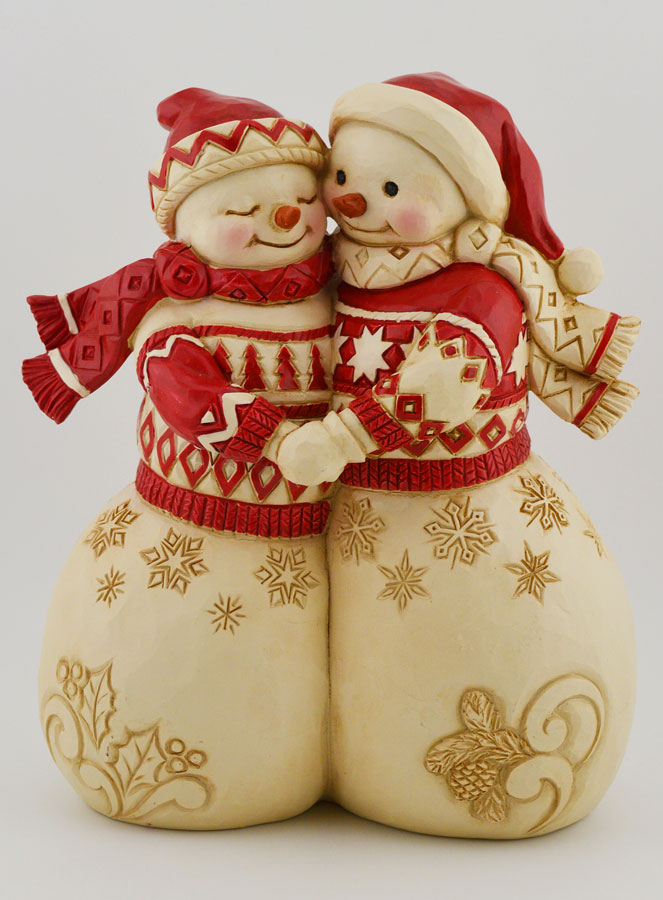 Pareja de muñecos de nieve - Jim Shore (pic 1)