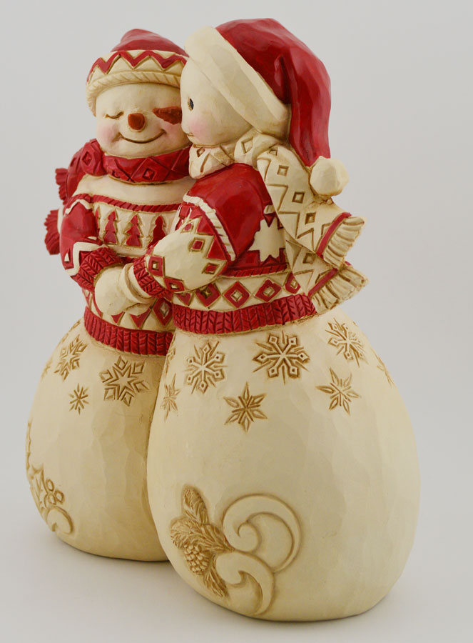 Pareja de muñecos de nieve - Jim Shore (pic 2)