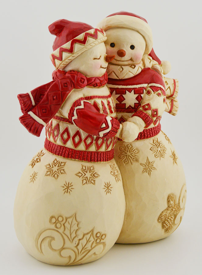 Pareja de muñecos de nieve - Jim Shore (pic 3)