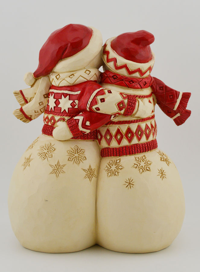 Pareja de muñecos de nieve - Jim Shore (pic 4)