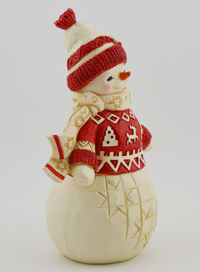 Muñeco de Nieve Sonrisas de Nieve - Jim Shore (pic 4)
