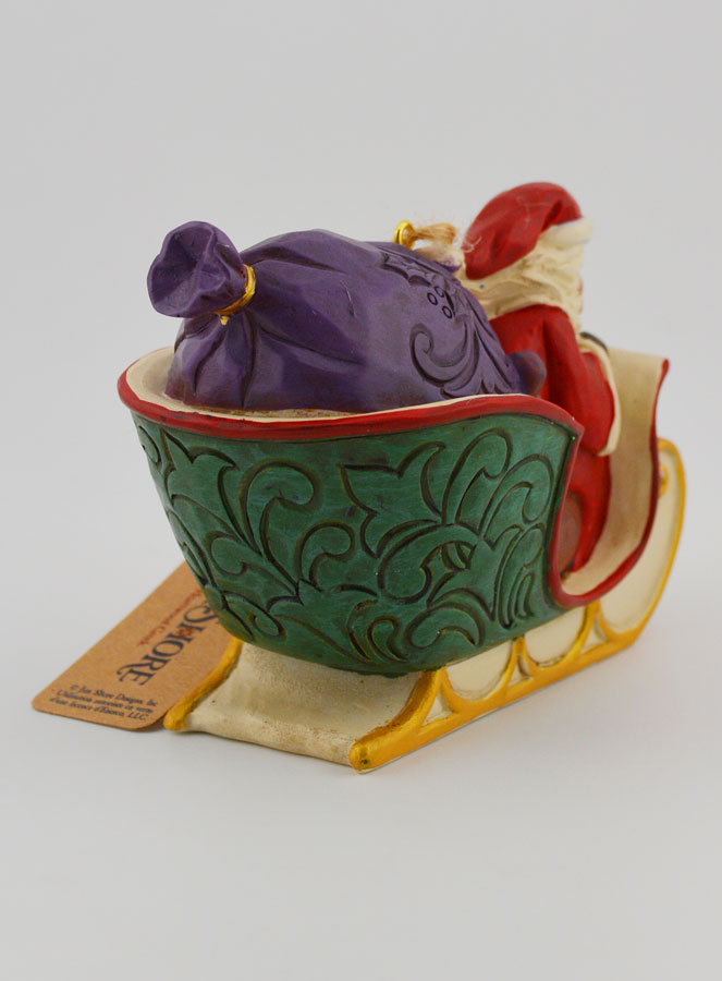 Adorno colgante Trineo de Papá Noel - Jim Shore (pic 4)