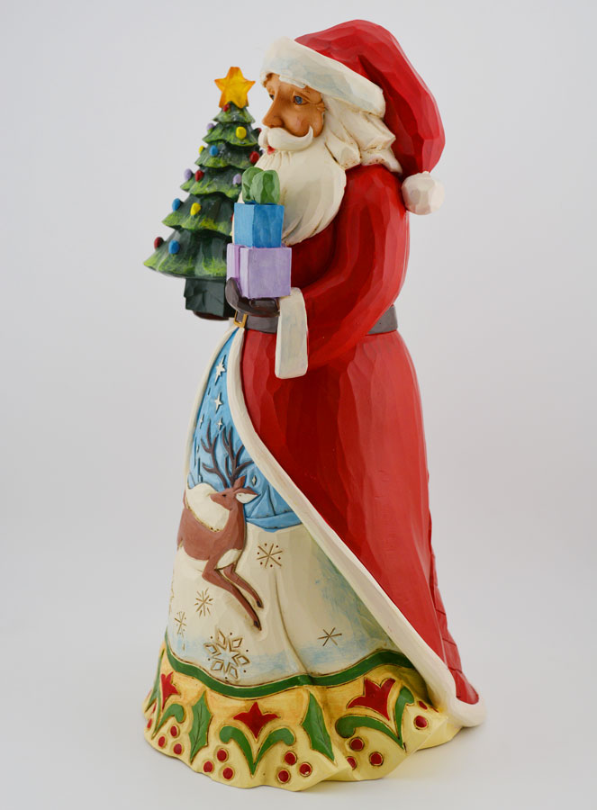 Figura de Papá Noel Iluminada - Jim Shore (pic 2)