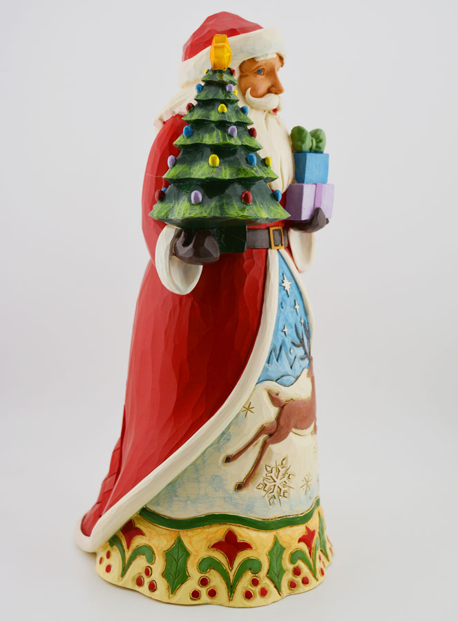 Figura de Papá Noel Iluminada - Jim Shore (pic 3)