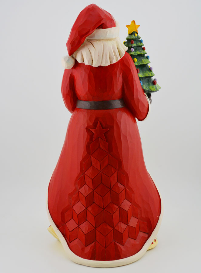 Figura de Papá Noel Iluminada - Jim Shore (pic 4)