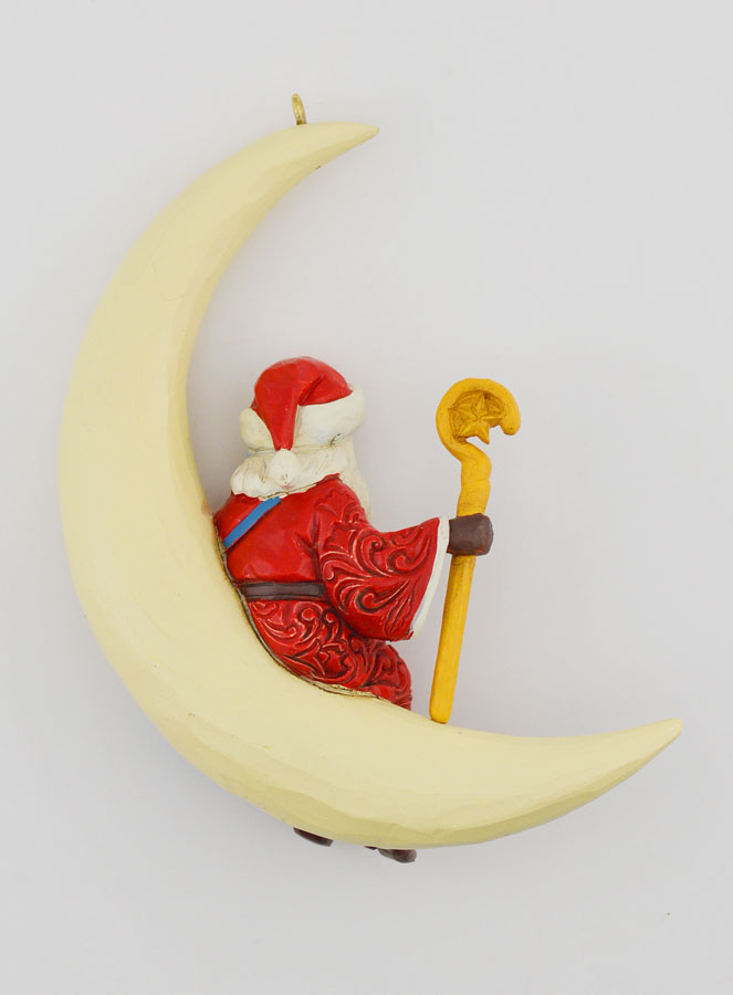Papá Noel en una luna creciente- Jim Shore (pic 2)