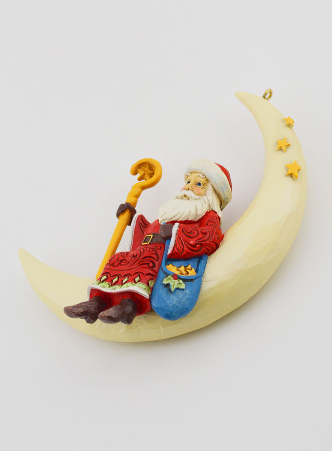 Papá Noel en una luna creciente- Jim Shore (pic 3)
