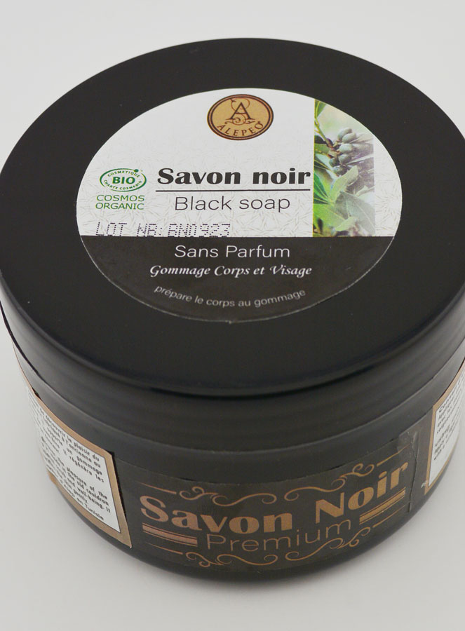 Jabón Negro Orgánico Premium Sin Perfume - 250 g (pic 2)