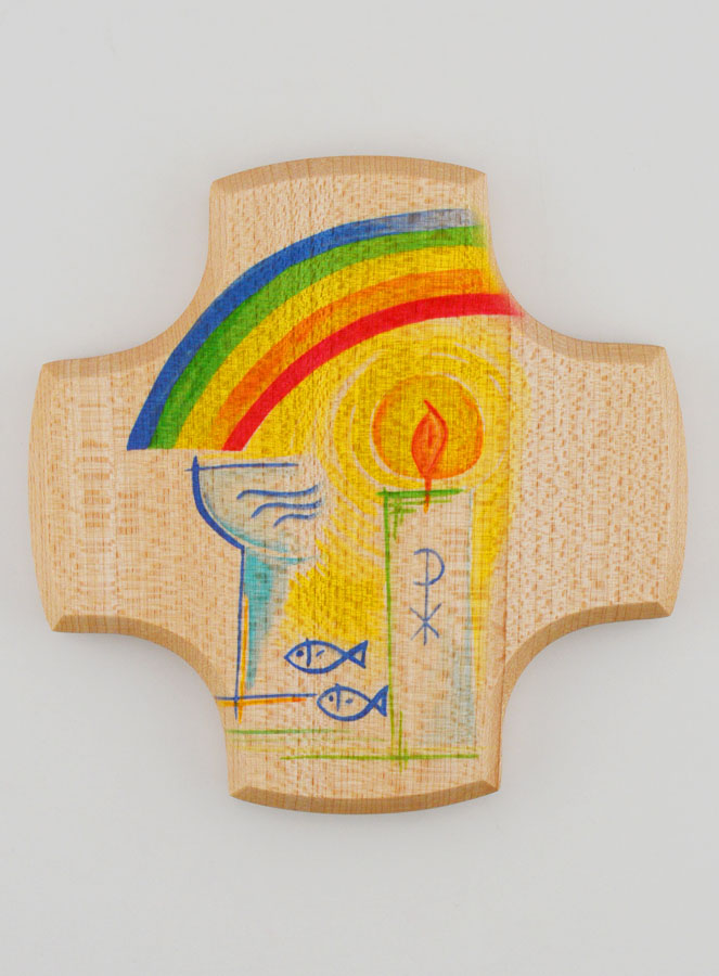 Cruz de Bautismo Infantil en Madera de Arce (pic 1)