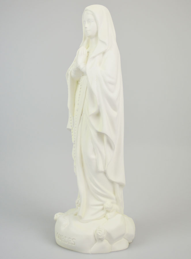 Estatua de Nuestra Señora de Lourdes en resina fosforescente - 30 cm (pic 2)