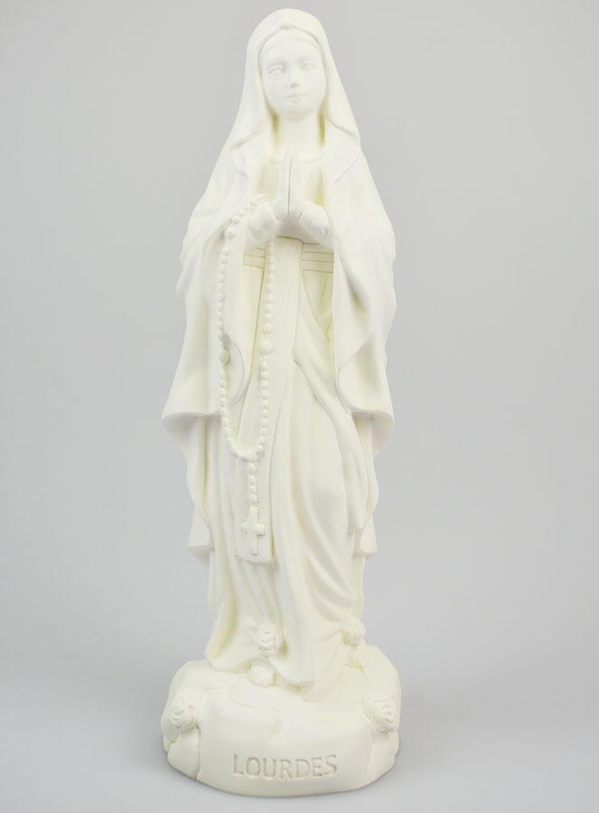 Estatua de la Virgen María de Lourdes Fosforescente - 30 cm (pic 1)