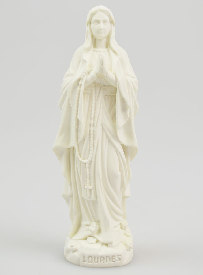 Estatua de la Virgen María de Lourdes Fosforescente - 12 cm (pic 1)