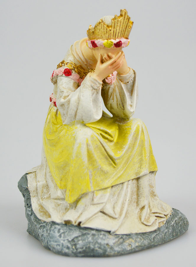 Estatua de Nuestra Señora de La Salette en Lágrimas - 11cm (pic 1)