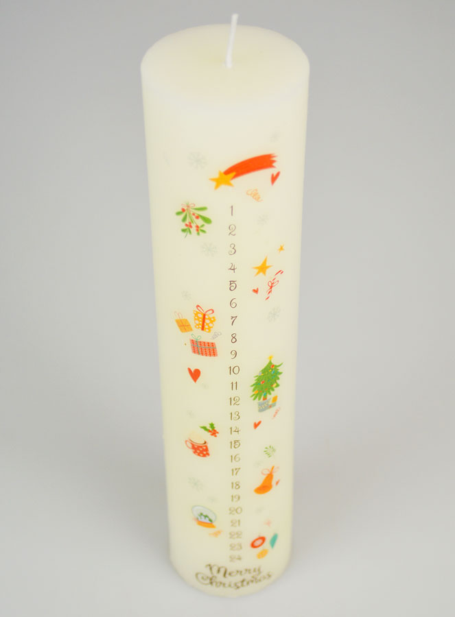 Vela de Adviento Tradicional - 25 cm (pic 2)