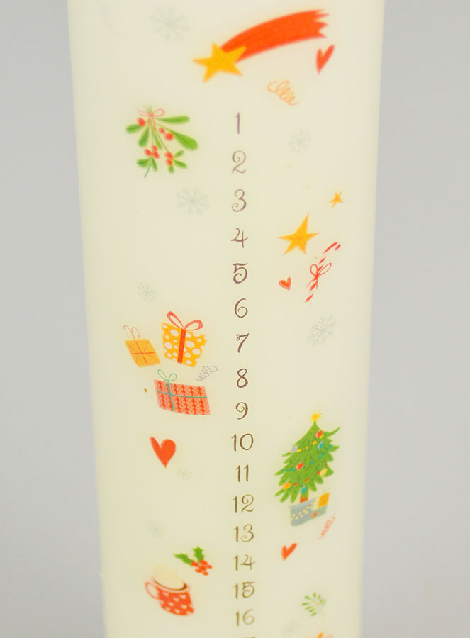 Vela de Adviento Tradicional - 25 cm (pic 4)