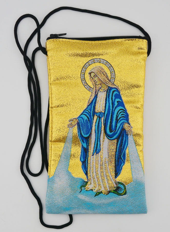 Bolso bandolera para teléfono - Virgen Milagrosa (pic 1)