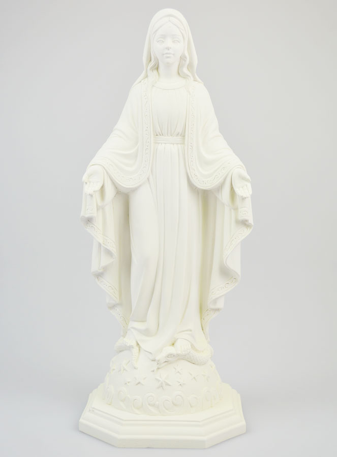 Estatua de la Virgen Milagrosa Fosforescente - 30 cm (pic 1)