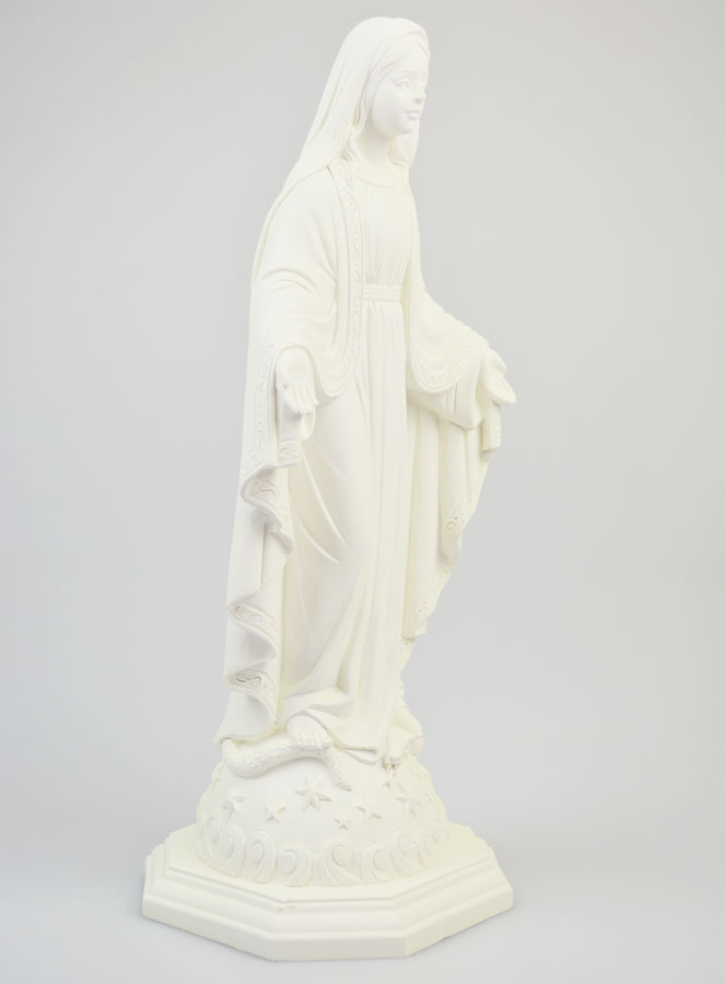 Estatua de la Virgen Milagrosa Fosforescente - 30 cm (pic 3)