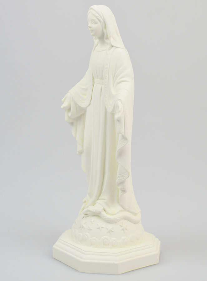 Estatua de la Virgen Milagrosa Fosforescente - 20 cm (pic 2)