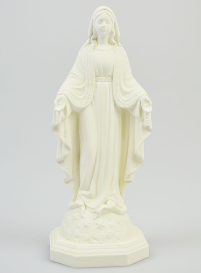 Estatua de la Virgen Milagrosa Fosforescente - 15 cm (pic 1)