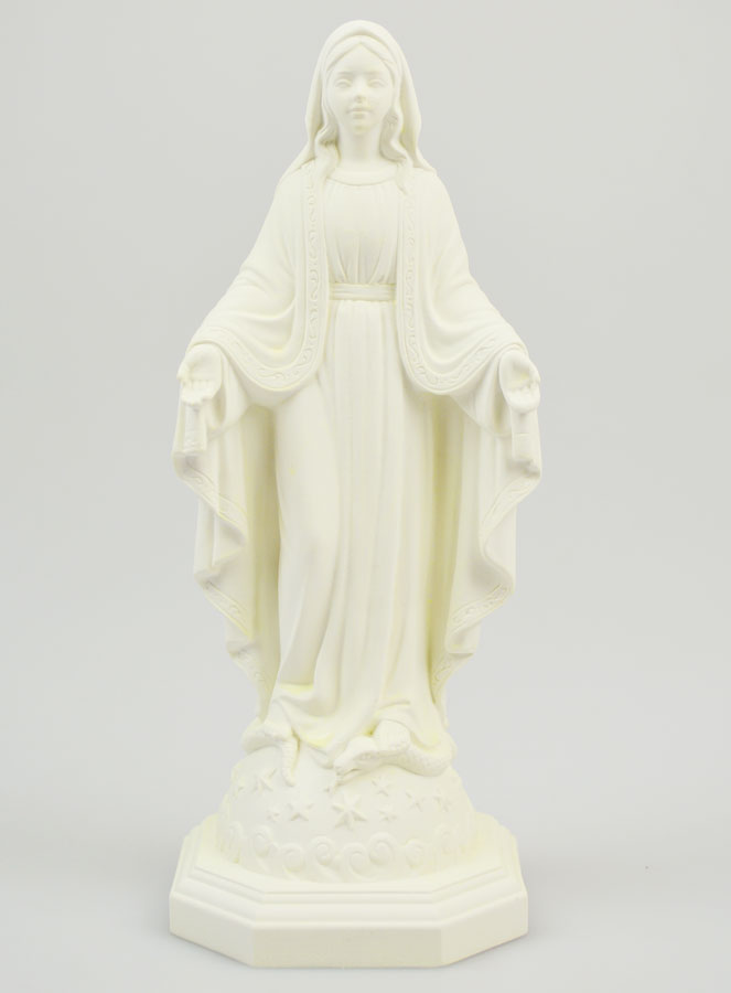 Estatua de la Virgen Milagrosa Fosforescente - 20 cm (pic 1)