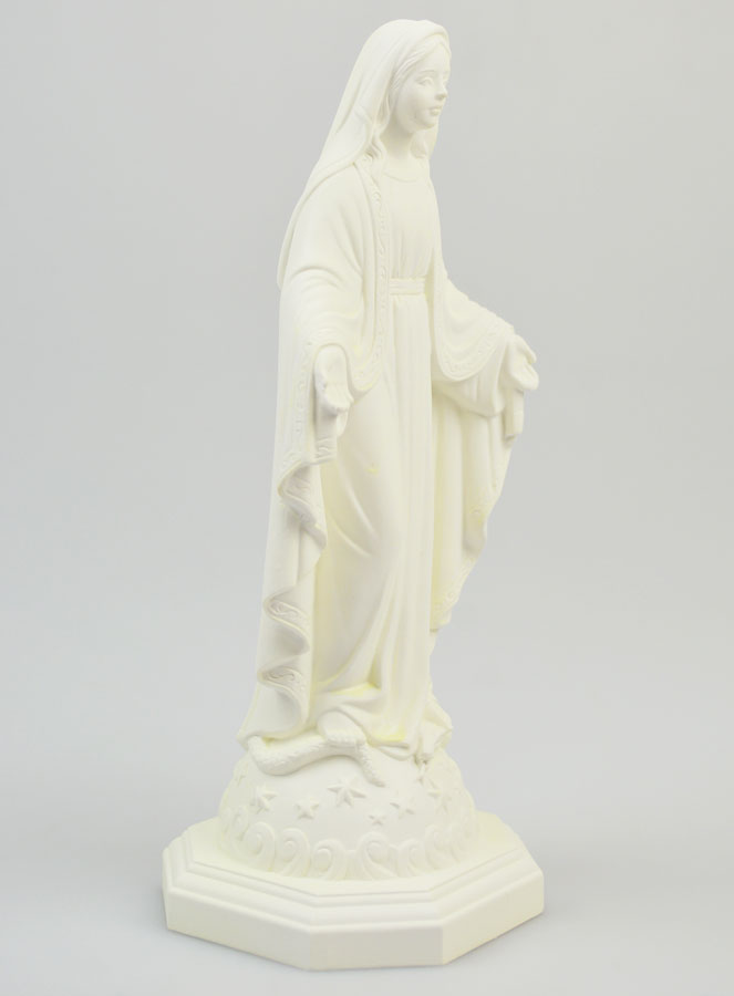 Estatua de la Virgen Milagrosa Fosforescente - 20 cm (pic 3)