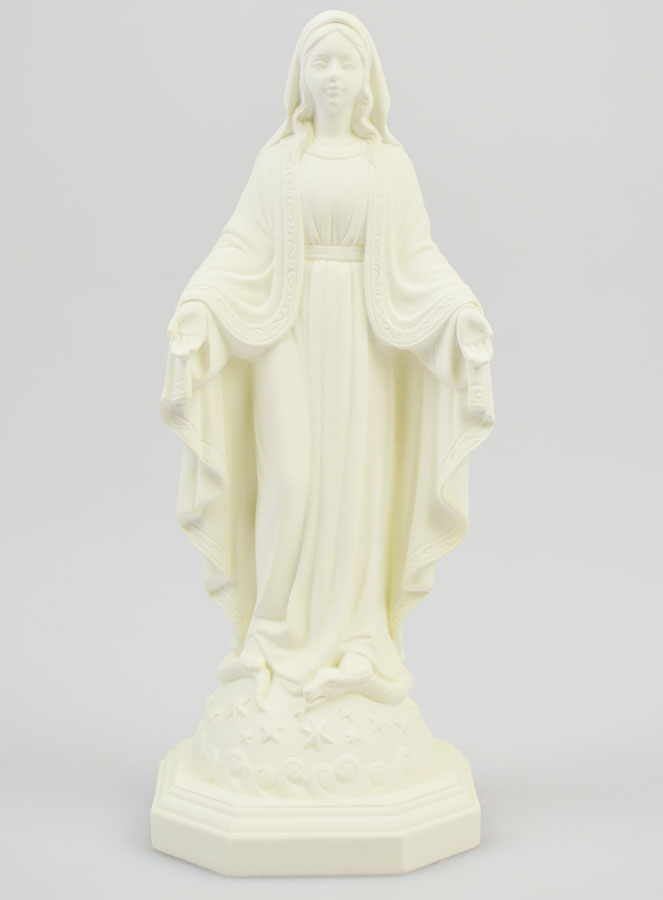 Estatua de la Virgen Milagrosa Fosforescente - 15 cm (pic 1)