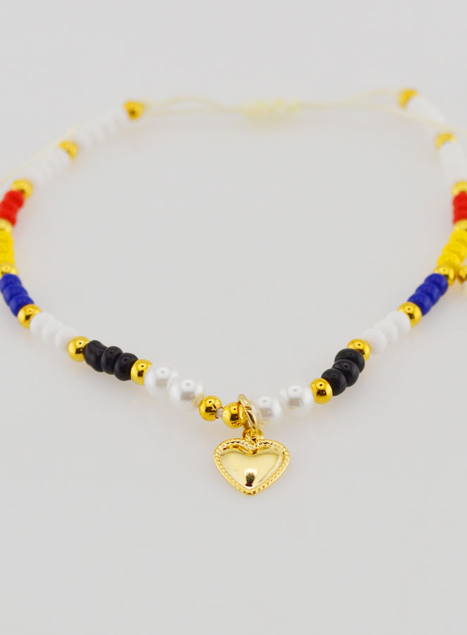 Pulsera Religiosa Trenzada Multicolor - Ex Voto (pic 2)