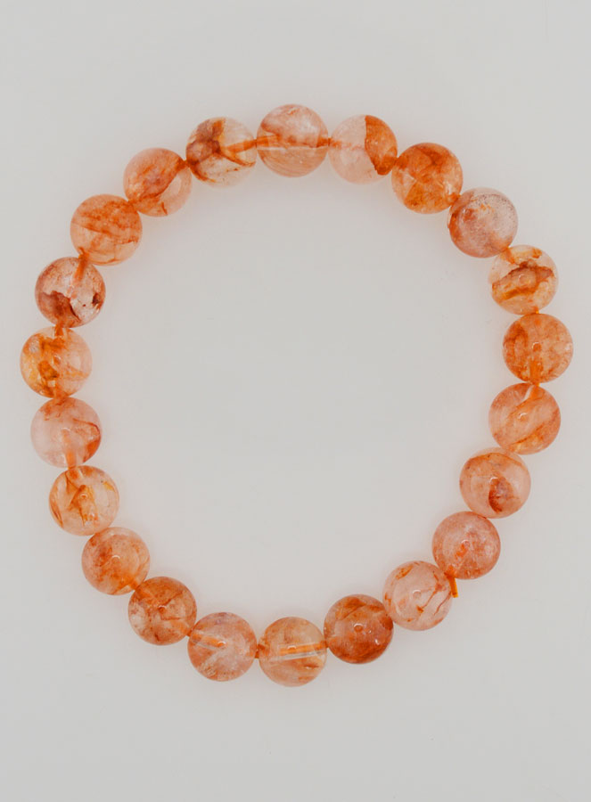 Pulsera en Piedra Natural Cuarzo Hematoide A - 8 mm (pic 1)