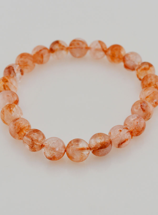 Pulsera en Piedra Natural Cuarzo Hematoide A - 8 mm (pic 2)