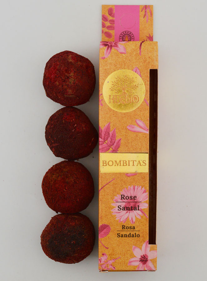 Incienso en bombas de fumigación - Rosa Sándalo (pic 1)