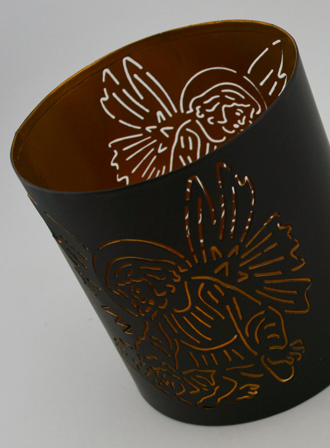 Regalo de Bautismo - Portavelas Ángel de la Guarda (pic 3)