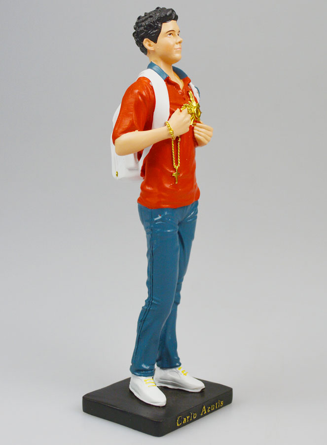 Estatua de San Carlo Acutis - 15 cm (pic 3)