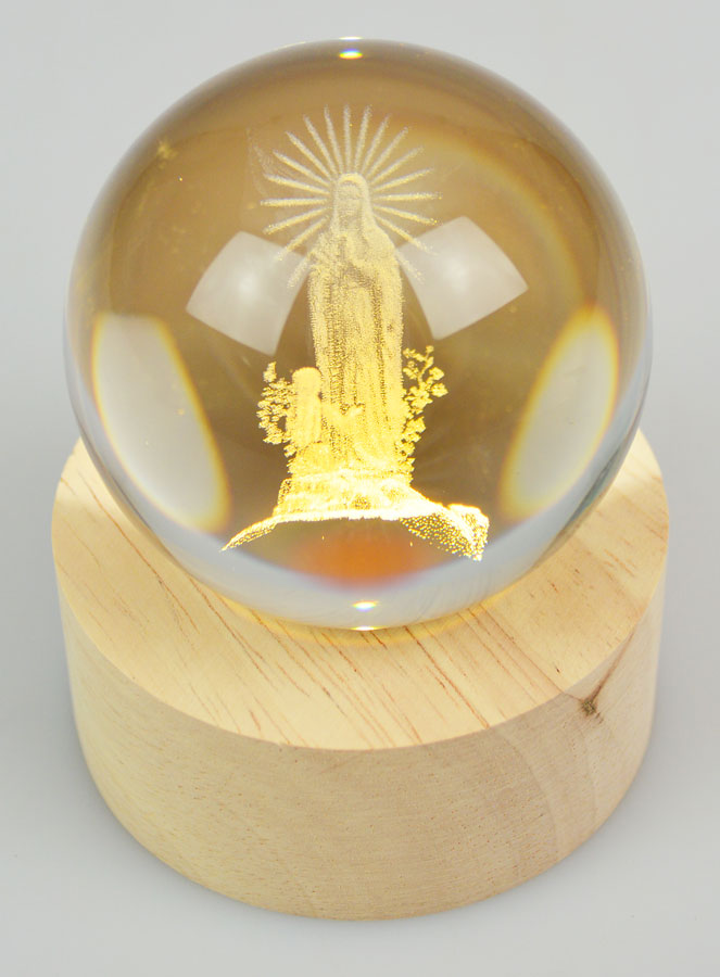 Bola luminosa de Nuestra Señora de Lourdes (pic 1)