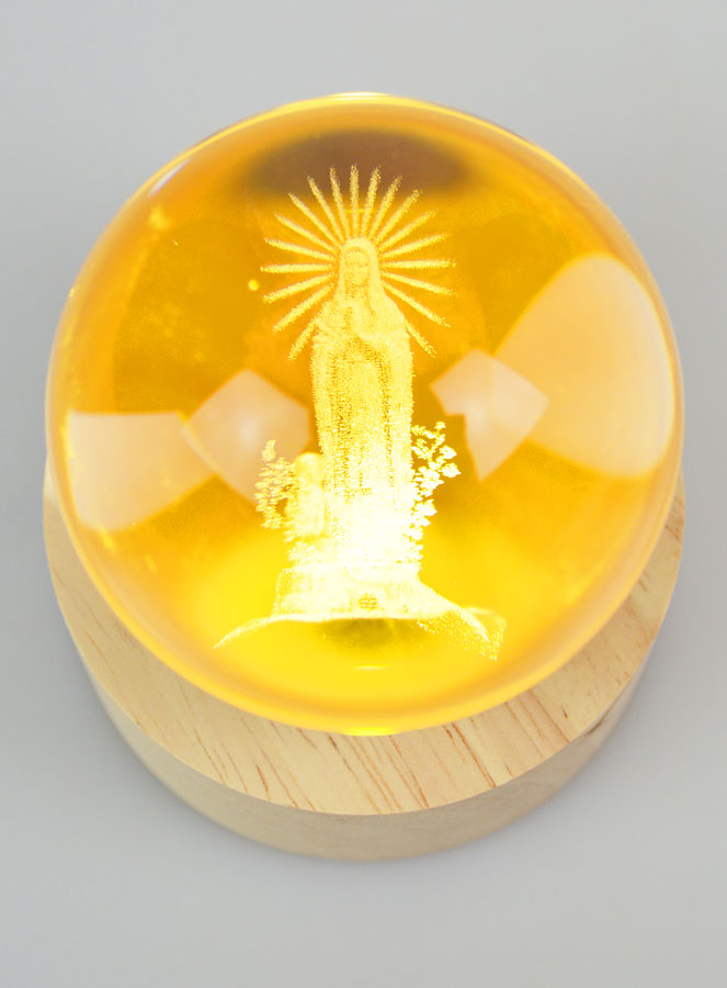 Bola luminosa de Nuestra Señora de Lourdes (pic 2)
