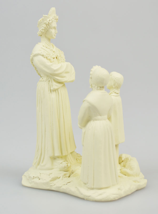 Estatua de la Aparición de Nuestra Señora de La Salette - 11cm (pic 3)