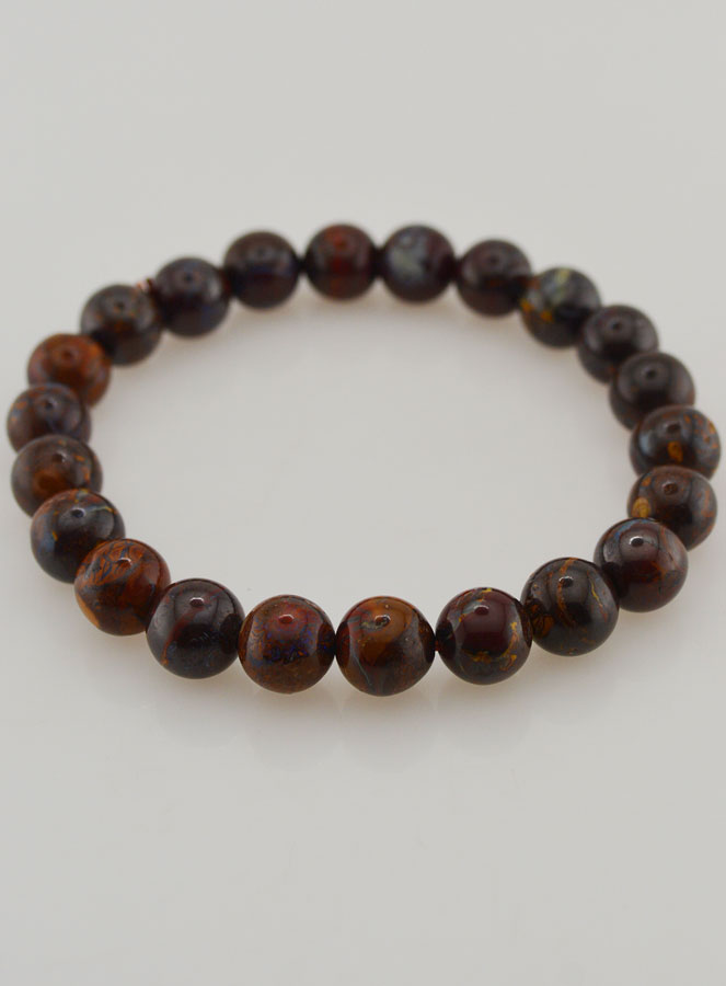 Pulsera de Piedra Natural de Ópalo de roca - 8 mm (pic 2)