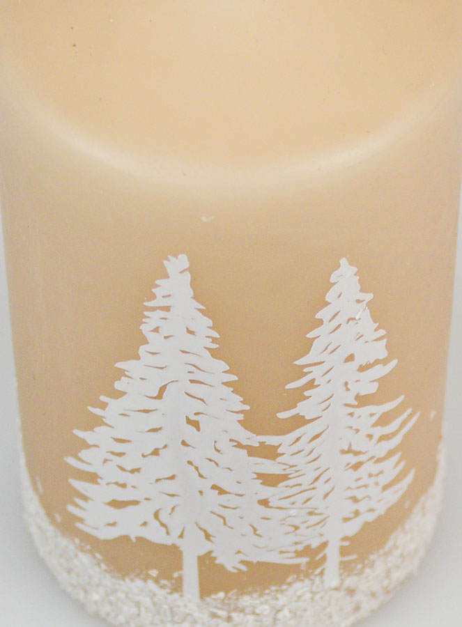 Vela de Decoração Ambiente de Inverno - Cappuccino (pic 4)