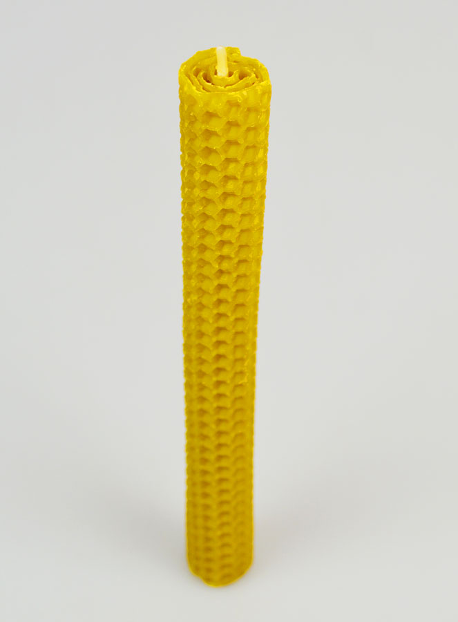 Vela de cera de abeja 100 % natural - 20 cm (pic 2)