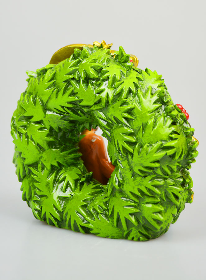 Corona navideña de la Sagrada Familia - 15 cm (pic 4)