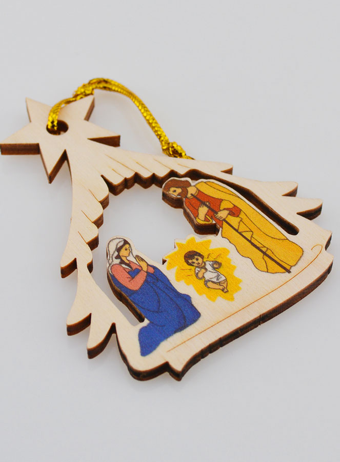 Adorno navideño del Nacimiento - Establo (pic 3)