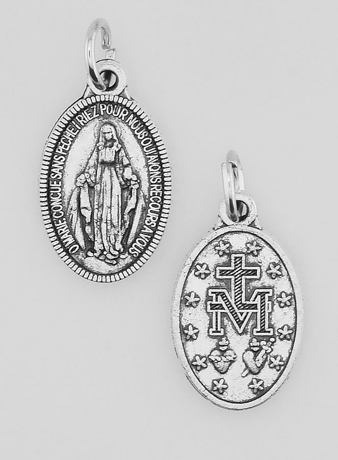 Medalla Milagrosa con Borde Estriado - 17 mm (pic 1)