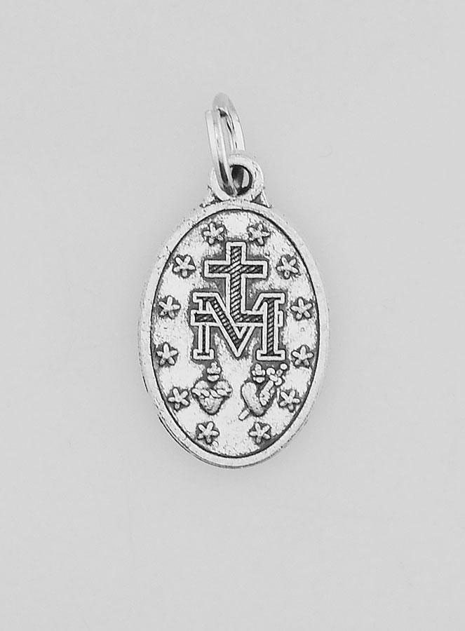 Medalla Milagrosa con Borde Estriado - 17 mm (pic 4)