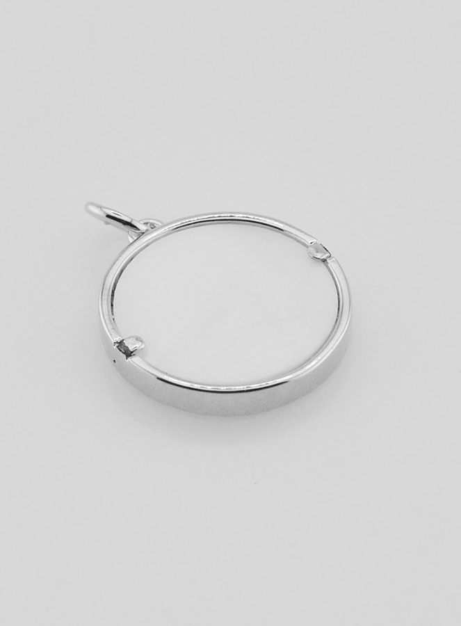 Medalla Milagrosa de la Virgen María en Nácar - 15 mm (pic 4)