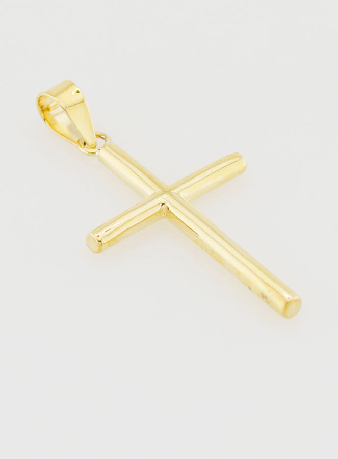Colgante de cruz de 21 mm - Oro de 9 quilates (pic 3)