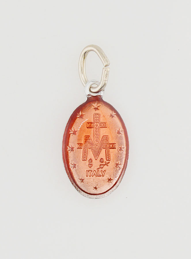 Medalla Milagrosa Roja - 14 mm (pic 4)