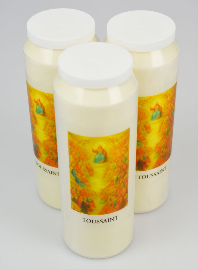 3 velas de novena para el Día de Todos los Santos (pic 2)