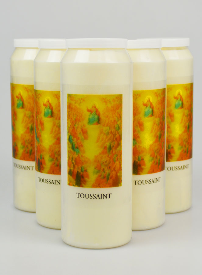 6 velas de novena para el Día de Todos los Santos (pic 1)