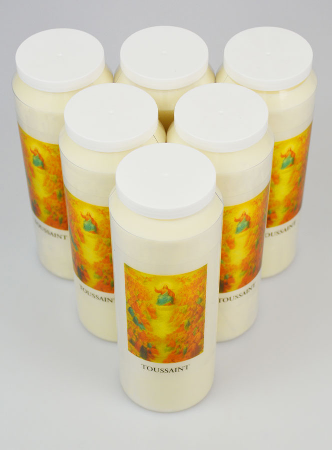 6 velas de novena para el Día de Todos los Santos (pic 2)