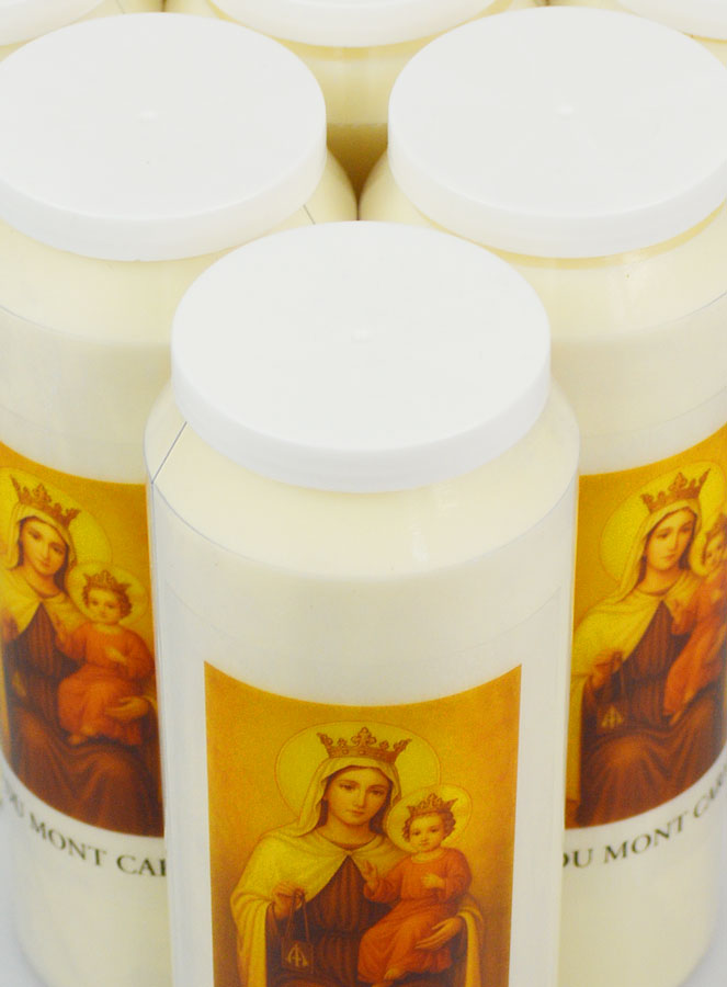 10 velas de novena a Nuestra Señora del Monte Carmelo (pic 4)